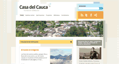 Desktop Screenshot of casadelcauca.org