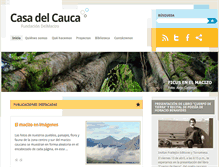 Tablet Screenshot of casadelcauca.org